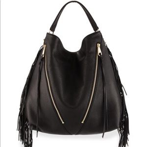 Rebecca Minkoff Fringe Moto Hobo